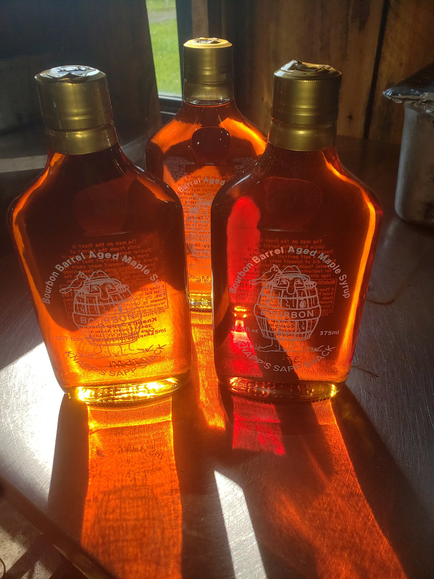 Bourbon Barrel Aged Maple Syrup